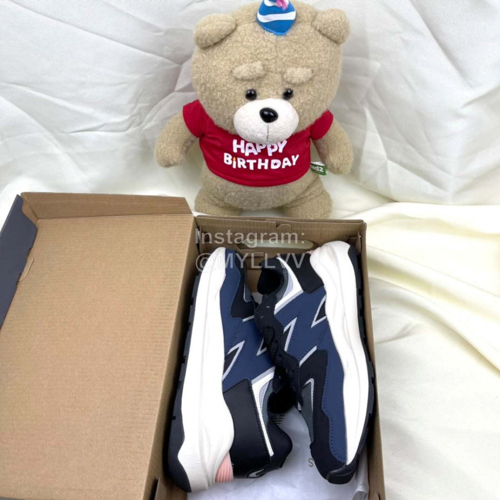New Balance Nb5740 Series Black And Blue Retro Casual Jogging Shoes