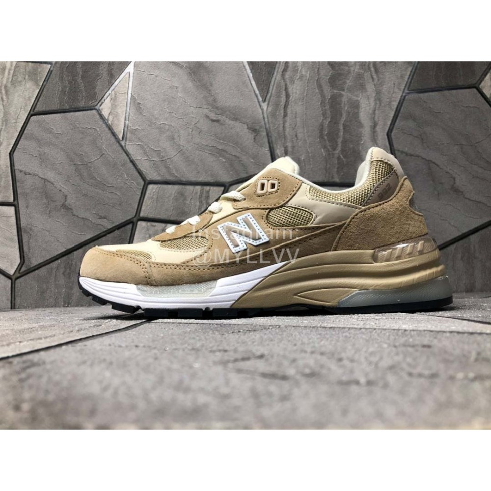 New Balance Mesh Sportshoes For Men And Women Khaki
