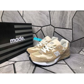 New Balance Mesh Sportshoes For Men And Women Khaki