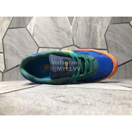 New Balance Mesh Sportshoes For Men And Women Blue Green