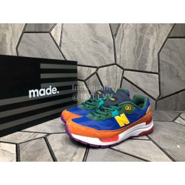 New Balance Mesh Sportshoes For Men And Women Blue Green