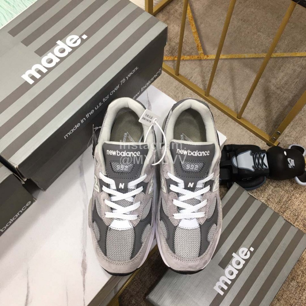 New Balance Classic Jogging Shoes For Men And Women Gray