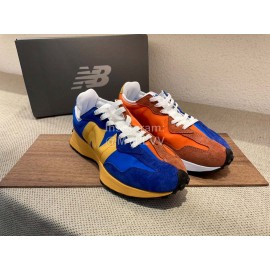 New Balance Casual Sneakers For Men And Women Ms327we Blue Yellow