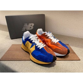 New Balance Casual Sneakers For Men And Women Ms327we Blue Yellow