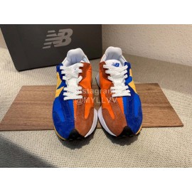 New Balance Casual Sneakers For Men And Women Ms327we Blue Yellow