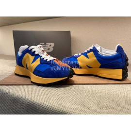 New Balance Casual Sneakers For Men And Women Ms327we Blue Yellow