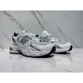 New Balance Mesh Sneakers For Men And Women White