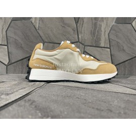 New Balance Suede Running Shoes For Men And Women Kahki