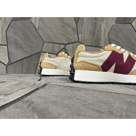 New Balance Suede Running Shoes For Men And Women Kahki