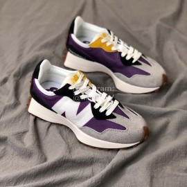 New Balance Suede Casual Sneakers Ws327ms Gray Purple