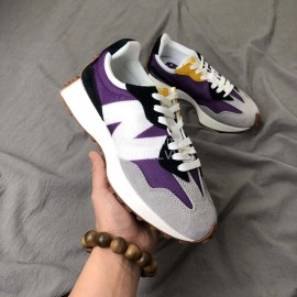 New Balance Suede Casual Sneakers Ws327ms Gray Purple