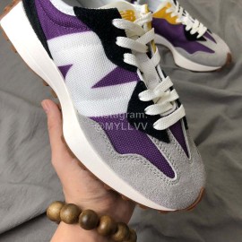 New Balance Suede Casual Sneakers Ws327ms Gray Purple