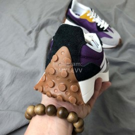 New Balance Suede Casual Sneakers Ws327ms Gray Purple