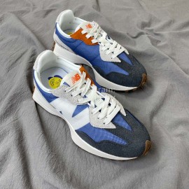 New Balance Suede Casual Sneakers Ws327ms Blue Gray