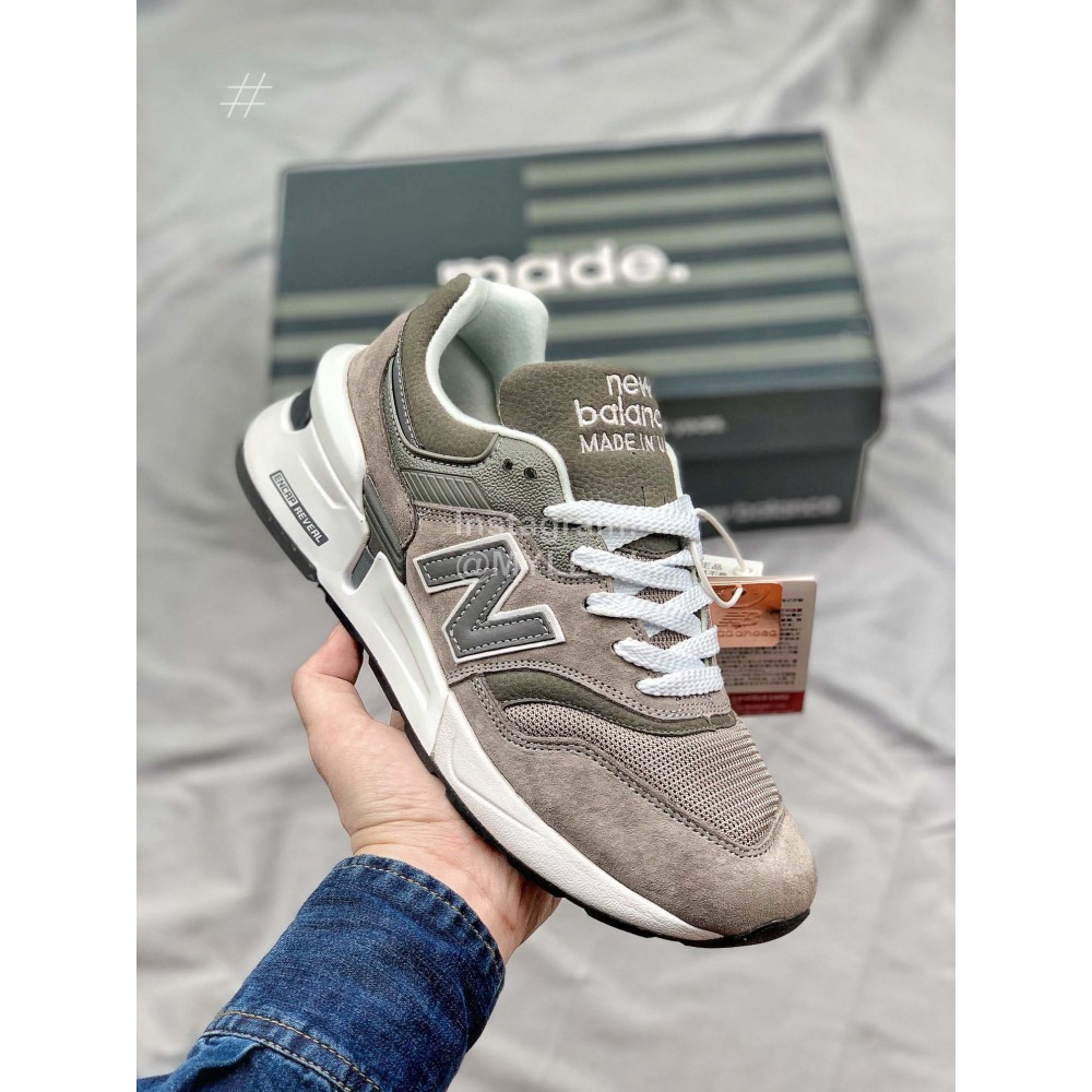New Balance M997s Mesh Sneakers For Men And Women Coffee