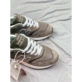 New Balance M997s Mesh Sneakers For Men And Women Coffee