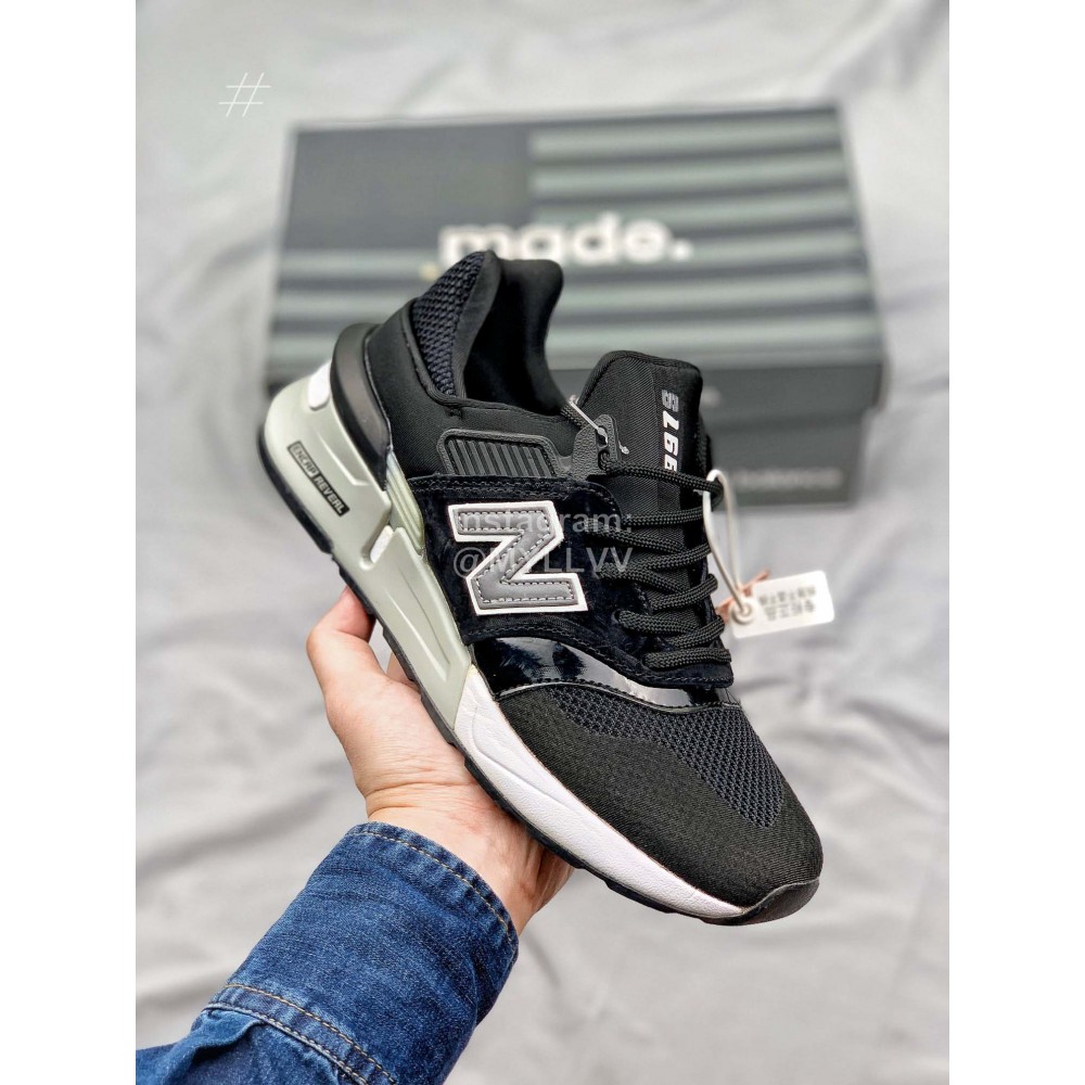 New Balance M997s Mesh Sneakers Black For Men And Women