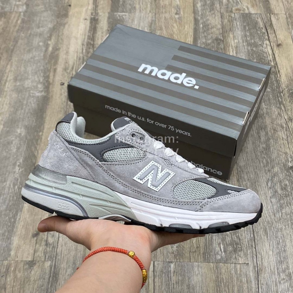 New Balance Classic Mesh Sneakers For Men And Women Gray
