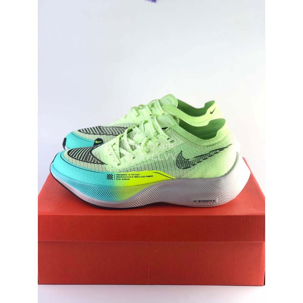 Nike Zoomx Vaporfly Next Running Shoes For Men And Women Green