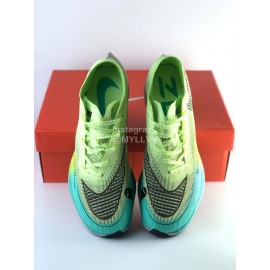 Nike Zoomx Vaporfly Next Running Shoes For Men And Women Green