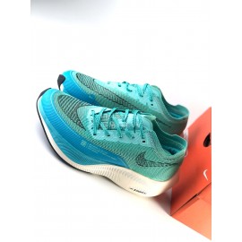 Nike Zoomx Vaporfly Next Running Shoes For Men And Women Green Blue
