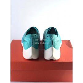 Nike Zoomx Vaporfly Next Running Shoes For Men And Women Green Blue