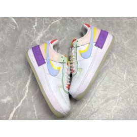 Nike Wmns Air Force 1 Shadow Sneakers For Women White Blue