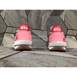 Sacai Nike Lvd Waffle Daybreak Sportshoes For Men And Women Pink