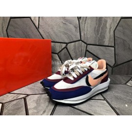 Sacai Nike Lvd Waffle Daybreak Sportshoes For Men And Women Navy