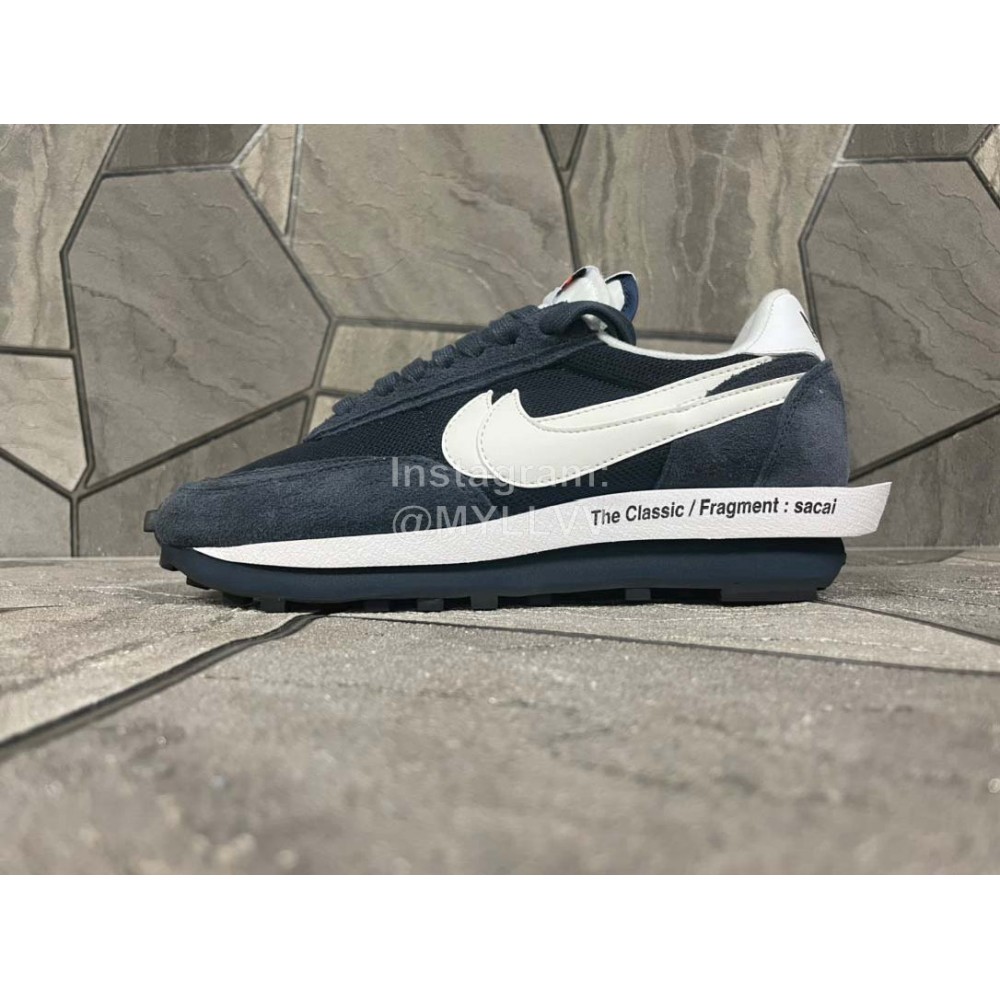 Sacai Nike Lvd Waffle Daybreak Sportshoes For Men And Women Black