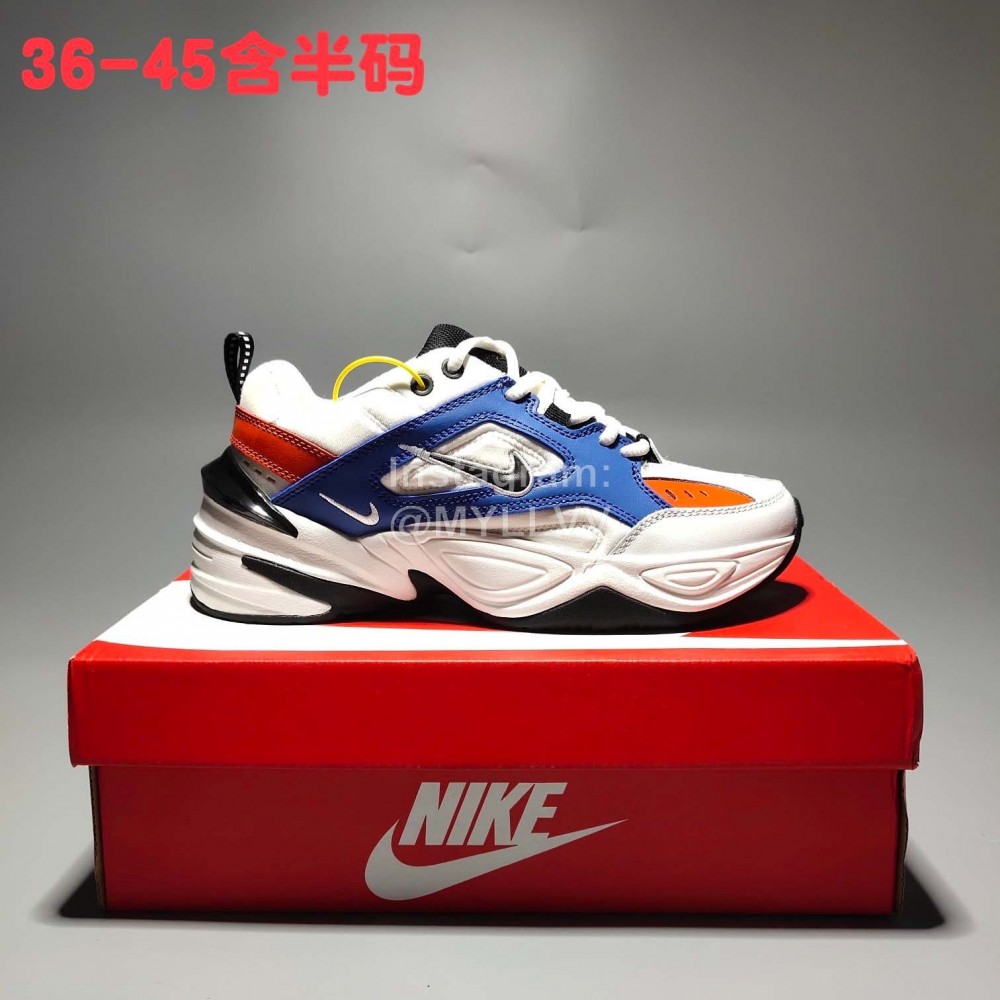 Nike Air Monarch The M2k Tekno Sportshoes For Men And Women Blue White