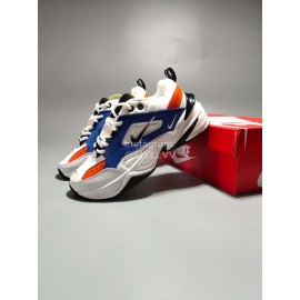 Nike Air Monarch The M2k Tekno Sportshoes For Men And Women Blue White