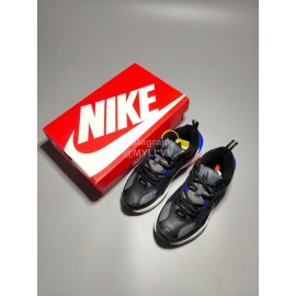 Nike Air Monarch The M2k Tekno Sportshoes For Men And Women Black Blue