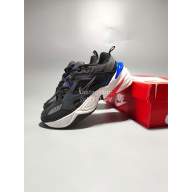 Nike Air Monarch The M2k Tekno Sportshoes For Men And Women Black Blue