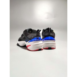 Nike Air Monarch The M2k Tekno Sportshoes For Men And Women Black Blue