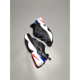 Nike Air Monarch The M2k Tekno Sportshoes For Men And Women Black Blue