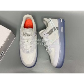 Nike Air Force 1 React Qs Light Bone Sneakers For Men And Women