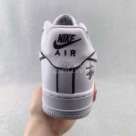 Stussy Nike Air Force 1 Low Casual Board Shoes Bq6246-019 