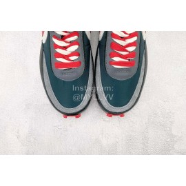 Undercover Sacai Nike Ldwaffle Sneakers For Men And Women Red