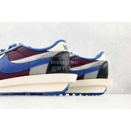 Undercover Sacai Nike Ldwaffle Sneakers For Men And Women Blue