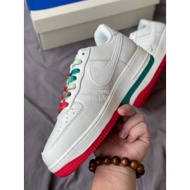 Nike Air Force 1’07 Qslakers Air Sole Sneakers Bu6638-180
