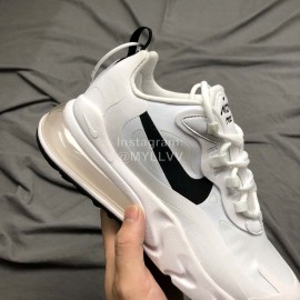 Nike Air Max 270 React Hyper Jade Sportshoes For Men And Women White