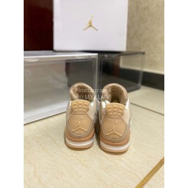 Nike Union Nk Air Jordan 4 Sneakers For Men And Women Brown