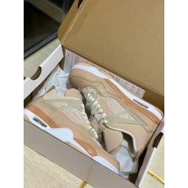 Nike Union Nk Air Jordan 4 Sneakers For Men And Women Brown