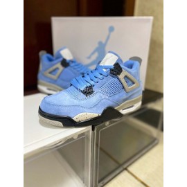 Nike Union Nk Air Jordan 4 Sneakers For Men And Women Blue