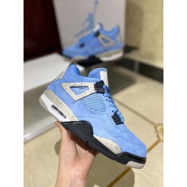Nike Union Nk Air Jordan 4 Sneakers For Men And Women Blue