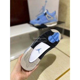 Nike Union Nk Air Jordan 4 Sneakers For Men And Women Blue