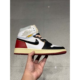 Union A-J 1 Retro High Og Nrg High Top Sneakers For Men And Women Black