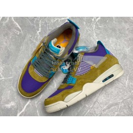 Union La Nike Air Jordan 4 Retro Spdesert Moss Sneakers