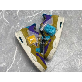 Union La Nike Air Jordan 4 Retro Spdesert Moss Sneakers